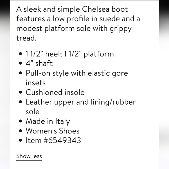 Amalfi By Rangoni Womens Bootie Sz 11.5M Enrico Chelsea Brown Suede Lightweight - Picture 13 of 13